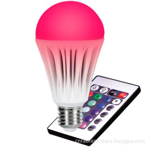 10W RGB led bulb light,CE,RoHs certification,led lamp,energy saving